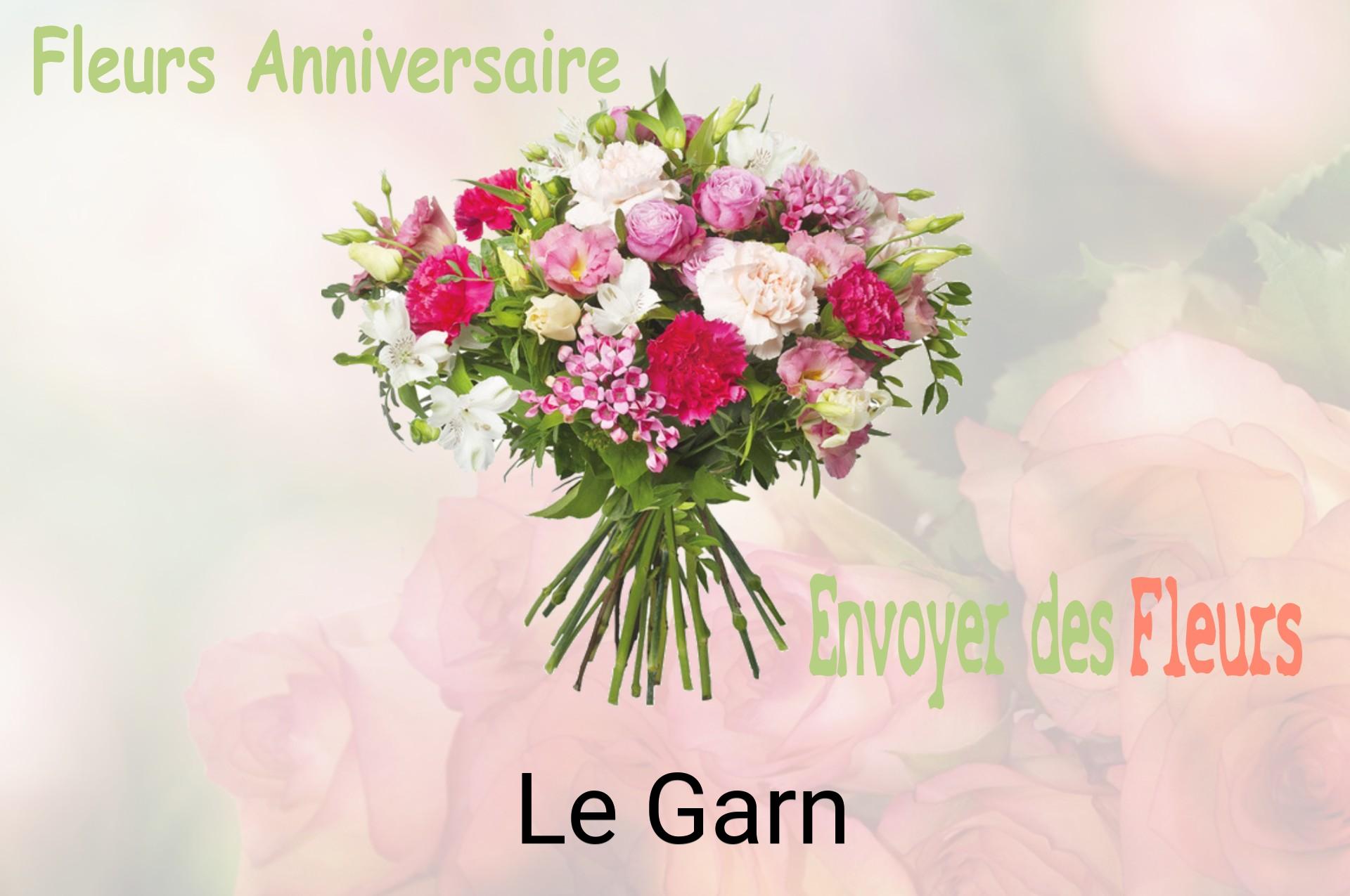 Bouquet de fleurs d’anniversaire livré à Le Garn