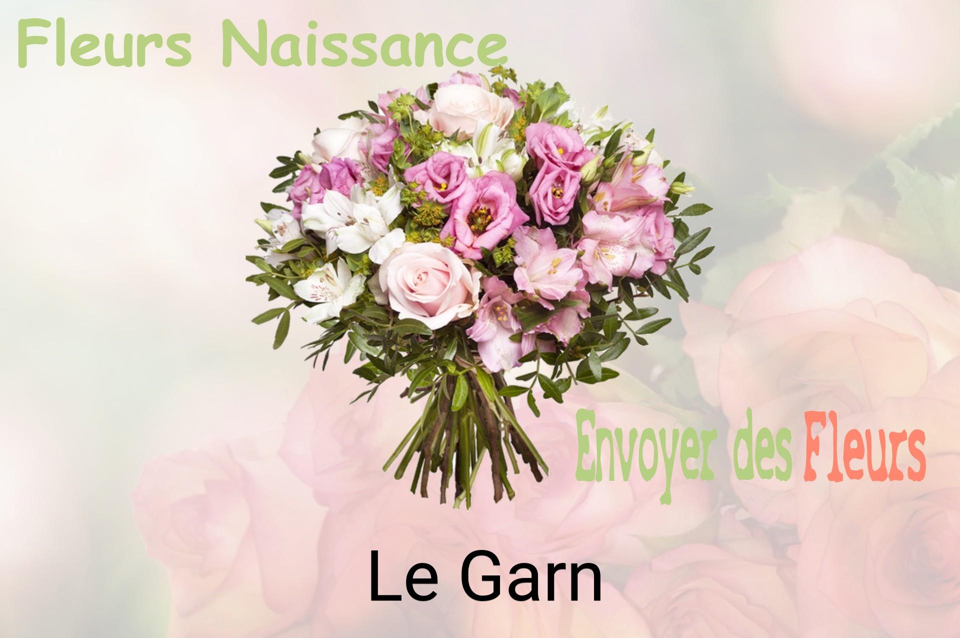 Bouquet de fleurs de naissance livré à Le Garn